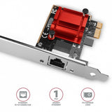 AXAGON PCEE-GIX PCIe Gigabit Ethernet Adapter