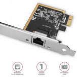 AXAGON PCEE-GRF Gigabit Ethernet PCI-Express Network Card - Realtek Chipset