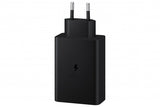 Samsung EP-T6530 65W USB-C Three-Port Fast Charging Adapter - Black