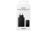 Samsung EP-T6530 65W USB-C Three-Port Fast Charging Adapter - Black