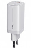 iBOX C-65 GaN 65W Universal Charger - UK Plug, White