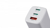 IBOX C-65 PD65W GaN Universal USB-C Charger - White