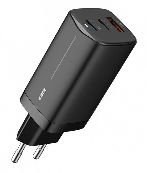 IBOX C-65 PD65W GaN Universal USB-C Charger - Black