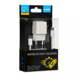 IBOX C-65 PD65W GaN Universal USB-C Charger - Black
