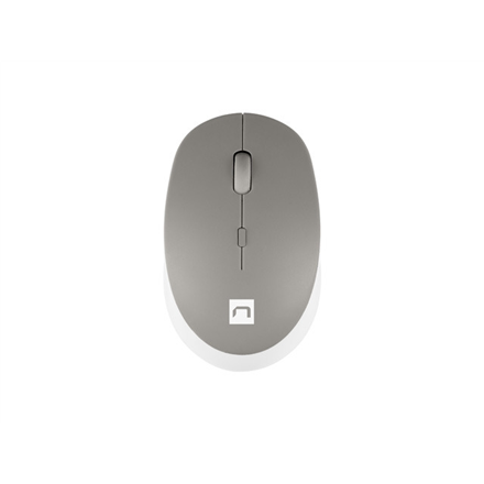 Natec Harrier 2 Wireless Bluetooth Mouse - White/Grey