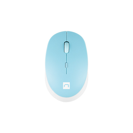 Natec Harrier 2 Wireless Bluetooth Mouse - White/Blue