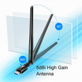 Cudy WU1400 AC1300 Dual-Band USB Wi-Fi Adapter