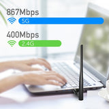 Cudy WU1400 AC1300 Dual-Band USB Wi-Fi Adapter