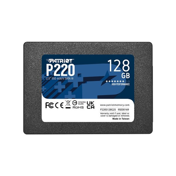 PATRIOT P220 128GB SATA3 2.5" Internal SSD