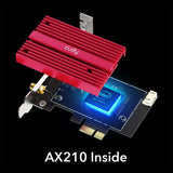 Cudy WE3000S Internal WLAN/Bluetooth Network Card - 2400 Mbit/s