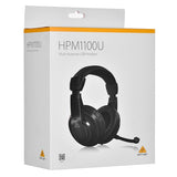 Behringer HPM1100 Closed-Back Headphones with Microphone and USB
