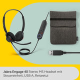 Jabra Engage 40 Stereo USB-A MS Headset with Inline Link