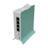MikroTik hAP ax lite Router - MikroTik - hAP ax lite Router - L41G-2axD - 802.11ax - 574 Mbit/s - Ethernet LAN (RJ-45) ports 4 - Mesh Support No - MU-MiMO No -...