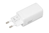 IBOX C-65 PD65W GaN Universal USB-C Charger - White