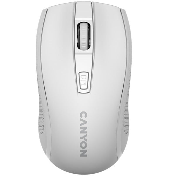 CANYON MW-7 Wireless Mouse - 2.4GHz, 6 Buttons, 1600 DPI, White