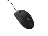Natec Optical Wired Mouse - Black