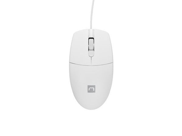 NATEC Ruff 2 Optical Mouse - 1000 DPI, White