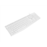 Keyboard Nautilus US Slim White Keyboard