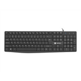 Keyboard Nautilus US Slim Black Keyboard