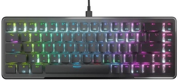 ROCCAT Vulcan II Mini RGB Mechanical Gaming Keyboard - US Layout, Red Switches