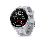Garmin Forerunner 965 GPS Smartwatch - Carbon Gray Titanium Bezel, Black Body, Amp Yellow/Black Band