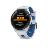 Garmin Forerunner 265 GPS Running Smartwatch - 46mm Black Bezel, Aqua Body