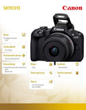 Camera EOS R50 BK+RF-S 18-45 IS STM 5811C013