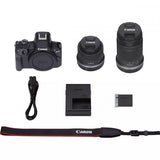 Camera EOS R50 BK+ RF-S 18-45+ RF-S 55-210 5811C023