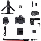 Camera EOS R50 BK+RF-S 18-45 CREATOR KIT 5811C035