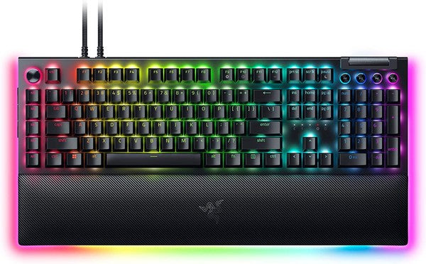 Razer BlackWidow V4 Pro Wired Mechanical Gaming Keyboard - Yellow Switches, US Layout