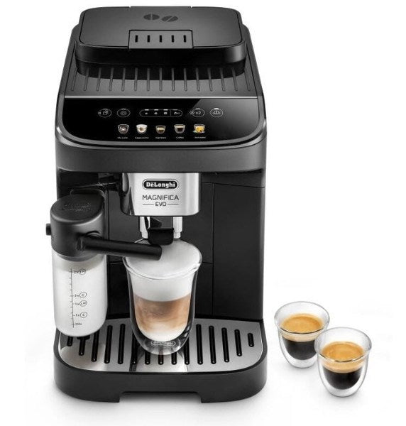 Delonghi - Automatic Coffee Maker - ECAM290.61.B Magnifica Evo - Pump pressure 15 bar - Built-in milk frother - Automatic - 1450 W - Black