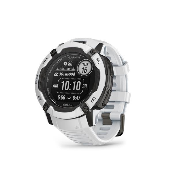 Garmin Instinct 2X Tactical Solar Smartwatch, 50mm, Whitestone