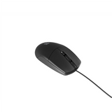 Natec Ruff Plus Wired Optical Mouse - Black