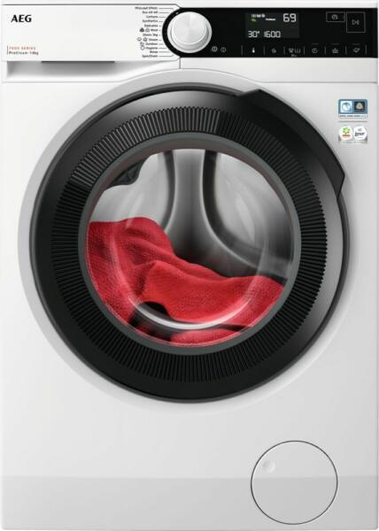 AEG LFR73864BE 8kg 1600rpm Washing Machine with Steam Program