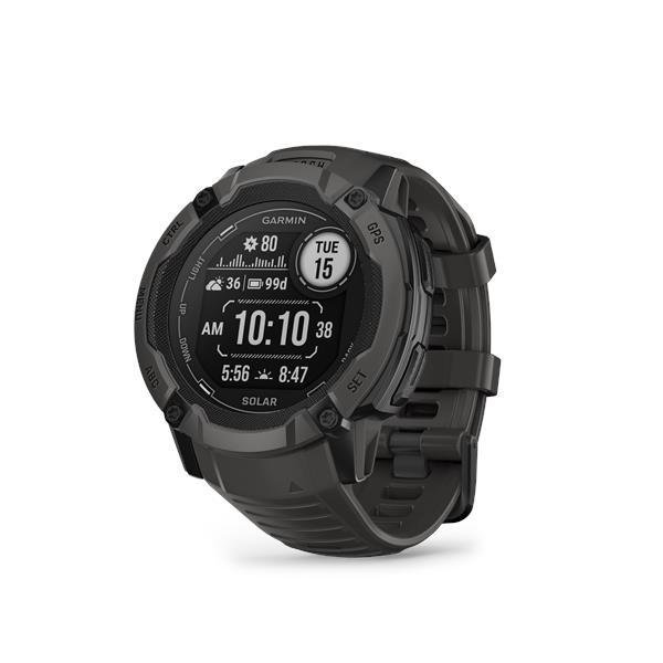 Garmin Instinct 2X Standard Solar Smart Watch, 50mm, Graphite