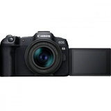 Canon - EOS R8 Body + RF 24-50mm F4.5-6.3 IS STM (AIP) - Megapixel 24.2 MP - Image stabilizer - ISO sensitivity (max) 102400 - Display diagonal 3 " - Wi-Fi - ...