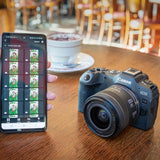 Canon - EOS R8 Body + RF 24-50mm F4.5-6.3 IS STM (AIP) - Megapixel 24.2 MP - Image stabilizer - ISO sensitivity (max) 102400 - Display diagonal 3 " - Wi-Fi - ...