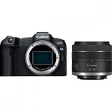 Canon - EOS R8 Body + RF 24-50mm F4.5-6.3 IS STM (AIP) - Megapixel 24.2 MP - Image stabilizer - ISO sensitivity (max) 102400 - Display diagonal 3 " - Wi-Fi - ...