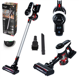 Adler AD 7048 Cordless Handstick/Handheld Vacuum Cleaner - 350W, 30 Min Run Time - Black/Red/White
