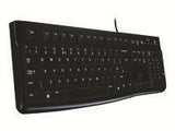LOGITECH K120 Corded Keyboard - Black USB