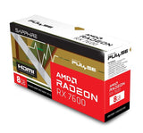 SAPPHIRE PULSE RX 7600 GAMING 8GB GDDR6 Graphics Card