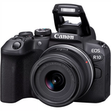 Canon - D.CAM EOS R10 RF-S 18-45 IS STM EU26 - Megapixel 24.2 MP - Image stabilizer - ISO sensitivity (max) 32000 - Wi-Fi - Video recording - Manual - CMOS ...