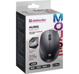 Wireless mouse silent click AURIS MB-027 800/1200/1600 DPI black