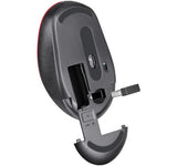 Wireless mouse silent click AURIS MB-027 800/1200/1600 DPI red
