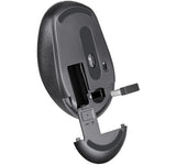 Wireless mouse silent click AURIS MB-027 800/1200/1600DPI grey