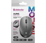 Wireless mouse silent click AURIS MB-027 800/1200/1600DPI grey