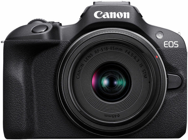 Canon EOS R100 + 18-45mm, black