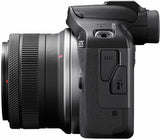Canon EOS R100 + 18-45 + 55-210mm, black