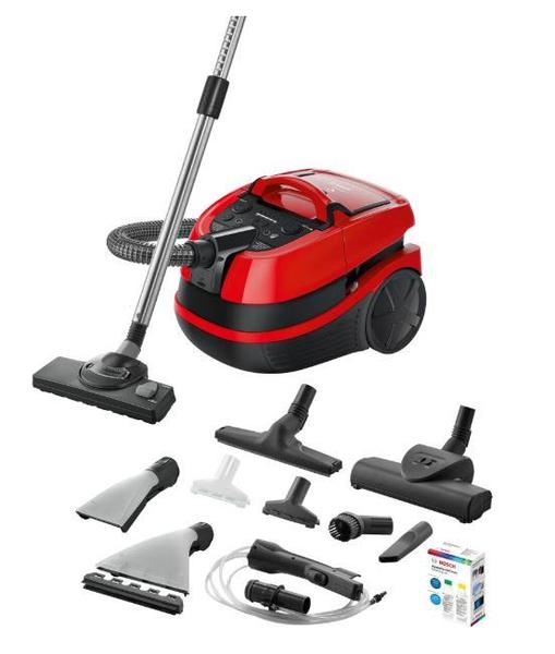 Bosch Serie 4 BWD421PET vacuum cleaner Cylindrical vacuum cleaner Dry and wet 2100 W