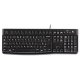 Logitech K120 Corded USB Keyboard - Black
